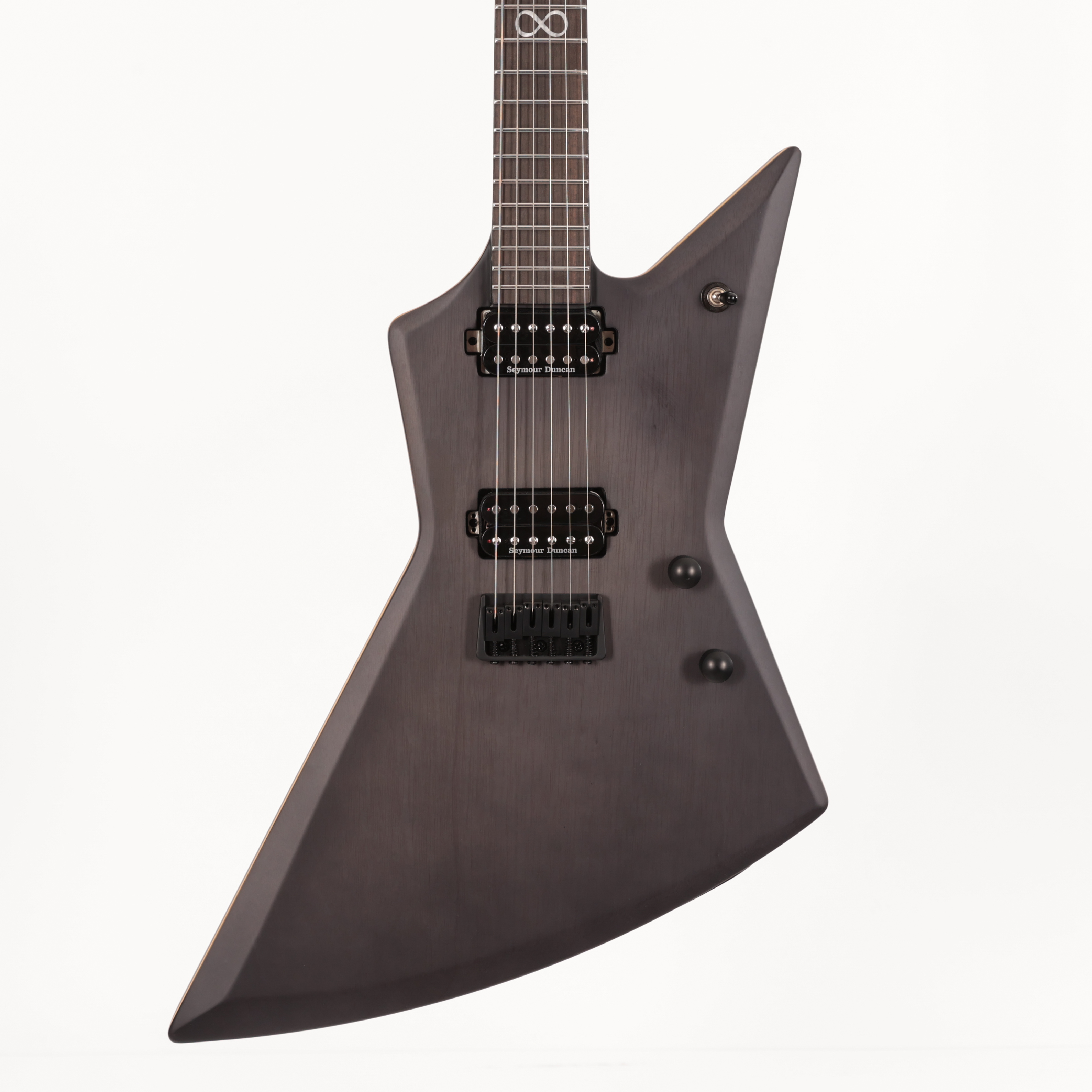 B Stock : Chapman Pro Series Ghost Fret Black Bat Shadow 0004